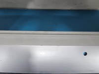 Zderzak tył AUDI A6 C7 srebrny, LX7W sedan