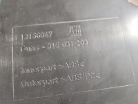 Deska rozdzielcza airbag pasażera kokpit Opel Vectra C