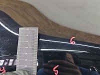 Błotnik przód prawy Citroen C5 II X7 czarny ktv