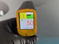 Drzwi tył prawe Opel Corsa E HB 5d srebrny z176