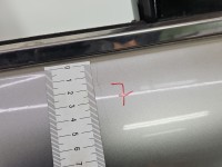 Drzwi tył prawe Lexus IS III 14-25 sedan 4d szary 1J7