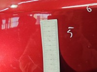 Klapa tył Dodge Caravan V 07-20 HB 5d bordowy