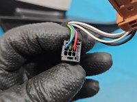 Lusterko lewe pin Peugeot 208 I HB 5d kolor biały europa