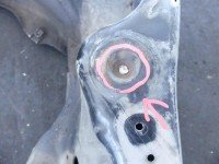 WÓZEK KOŁYSKA TRAWERS Sanki Belka silnika Mercedes CLS II C218 W218 218 4.7 V8 278922