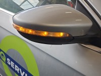 Lusterko prawe Vw Passat B7 elektryczny, Europejska, Kod lakieru: LA7W, 7 pin europa