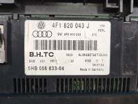 Konsola panel nawiewu Audi A6 C6 4F1820043J
