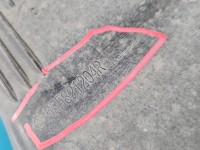 Osłona ZAŚLEPKA PLASTIK Tylnej belki Renault Captur II 555821204R