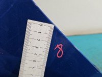 Błotnik przód lewy Renault Megane III niebieski TERNA