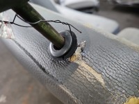 Fotel tył lewy II rząd tylny Vw Transporter T5 2 rząd