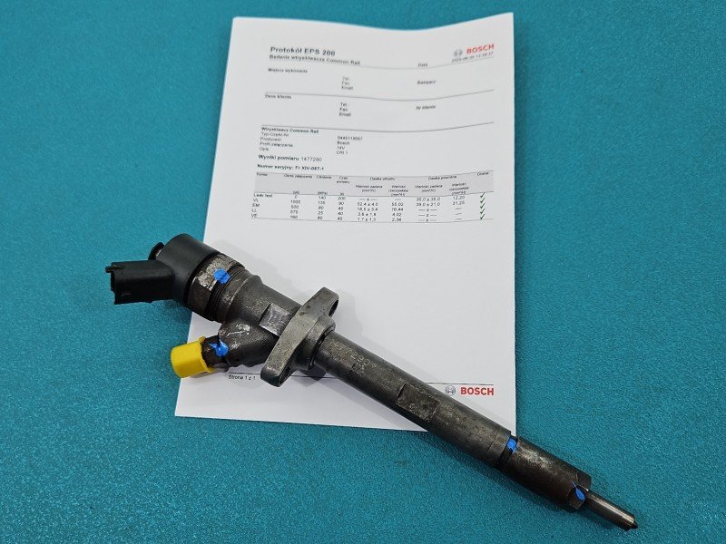 TESTOWANY Wtryskiwacz Suzuki Grand Vitara I 0445110057 2.0d TESTOWANY Wtryskiwacz Suzuki Grand Vitara I 0445110057 2.0d