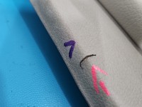 Tapicerka drzwi przód lewa boczek Mercedes GL II X166