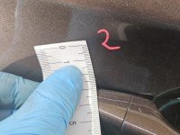 DRZWI PRZÓD PRAWE PASAŻERA Peugeot 301 4d brązowy kcmc