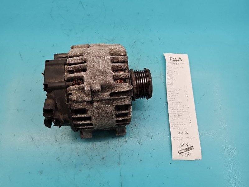 TEST Alternator Peugeot 301 9678048880, 2614016E 1.6 HDI