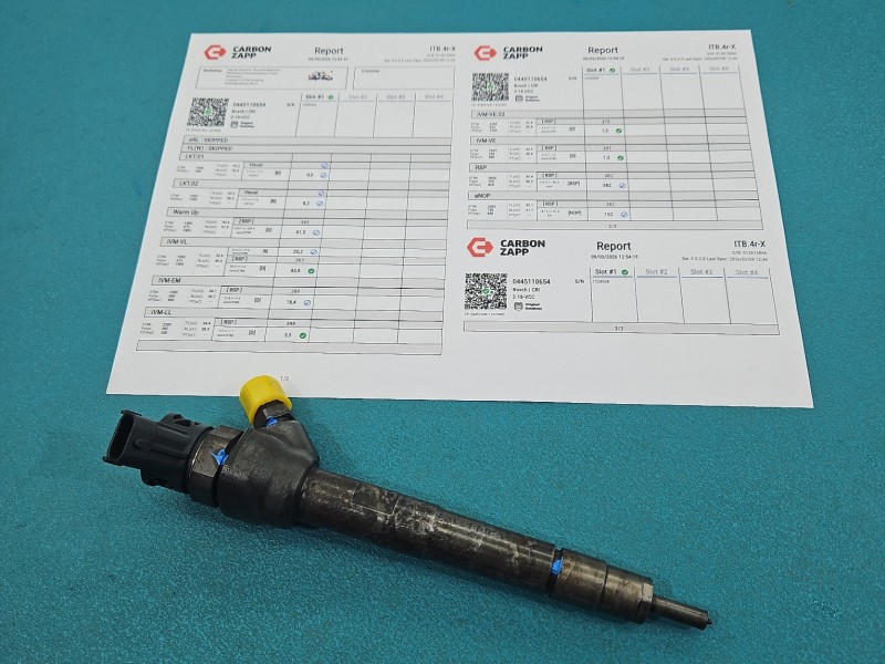 Wtryskiwacz Land rover range Evoque I 11-18 0445110654 2.0 td