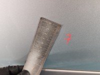 Drzwi tył prawe Mazda 2 HB 5d srebrny 20N