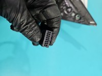 Lusterko lewe Vw Golf VI 6pin, źle spasowana obudowa SREBRNY LA7W TYLKO KOMBI europa