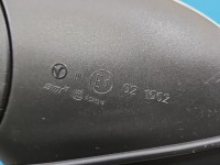 Lusterko lewe Opel Insignia A 6pin. Rysy na obudowie, odpryski BIAŁY Z40R europa
