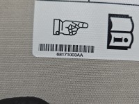 Przesłonka prawa Jeep Cherokee KL DASZEK osłona przeciwsłoneczna