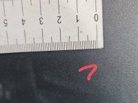 Błotnik przód prawy Vw Golf plus szary X6 / A7T