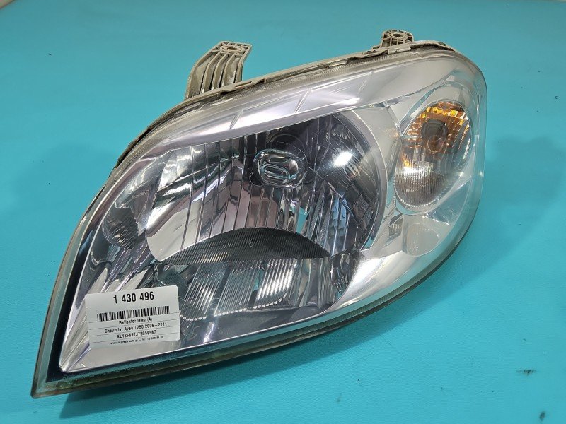 Reflektor lewy lampa przód Chevrolet Aveo T250 EUROPA Reflektor lewy lampa przód Chevrolet Aveo T250 EUROPA