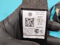 Pas bezpieczeństwa tył prawy Volkswagen, Europejska, II rząd Vw Sharan II 10- 7N0857806B
