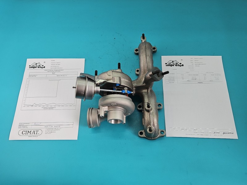 Turbosprężarka Regenerowana Vw Golf IV KP39A-0007, FE5005246300895, 038253016NV401 1.9 tdi 101KM