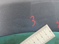 Błotnik przód lewy Renault Megane III niebieski TERNR - BLUE