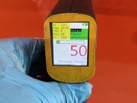 DRZWI PRZÓD LEWE KIEROWCY Opel Corsa F 5d pomarańczowy KVH