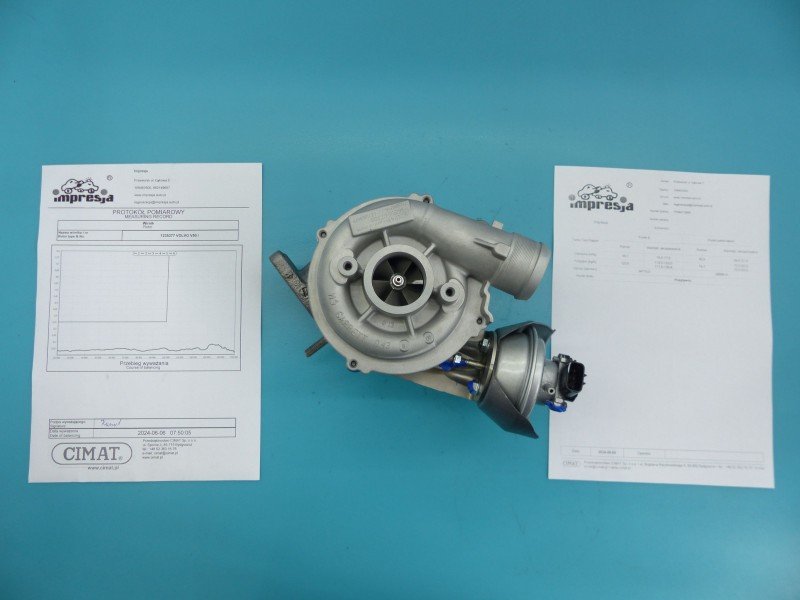 Turbosprężarka Regenerowana Volvo V50 S40 II 753847-0006, 9659667380, 753847-6 2.0d 133KM