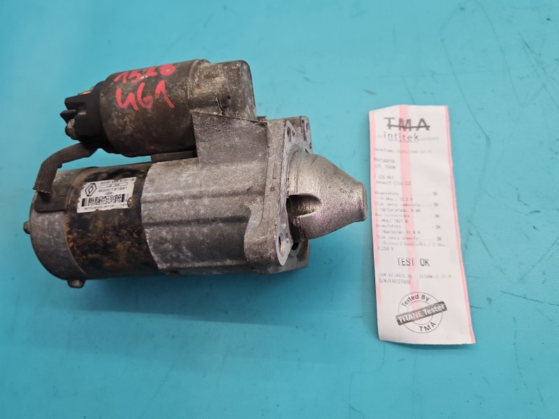 TEST Rozrusznik Renault Clio III 1.5 dci (K9K) 820058675B, M000T87881