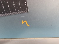 Drzwi tył prawe Honda Civic VIII UFO sedan 4d srebrny nh-700m