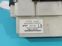 Konsola panel nawiewu Nissan Qashqai I J10 06-13 27500-JD45C