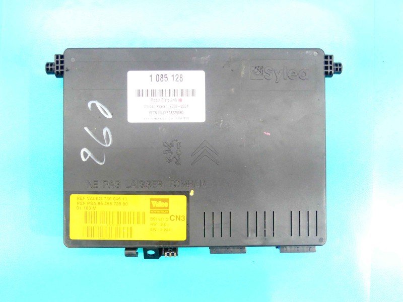 Sterownik moduł Europejska, WYCIĘTA OBUDOWA Citroen Xsara II 9645872880