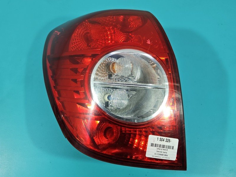 Lampa tył lewa Chevrolet, rysy Chevrolet Captiva HB