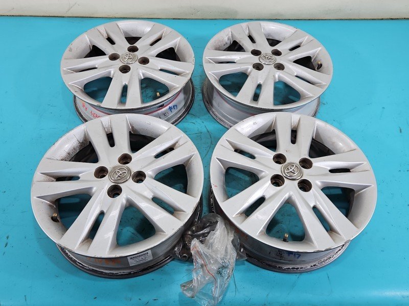 4X alufelgi felgi 16" komplet Toyota Yaris II R16