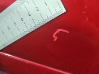 DRZWI PRZÓD PRAWE PASAŻERA Vw Touran I 5d czerwony LY3D