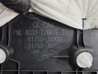 Tapicerka klapy boczek bagażnika Kia Stinger 81750-J5000, 81740-J5000, 81760-J5000