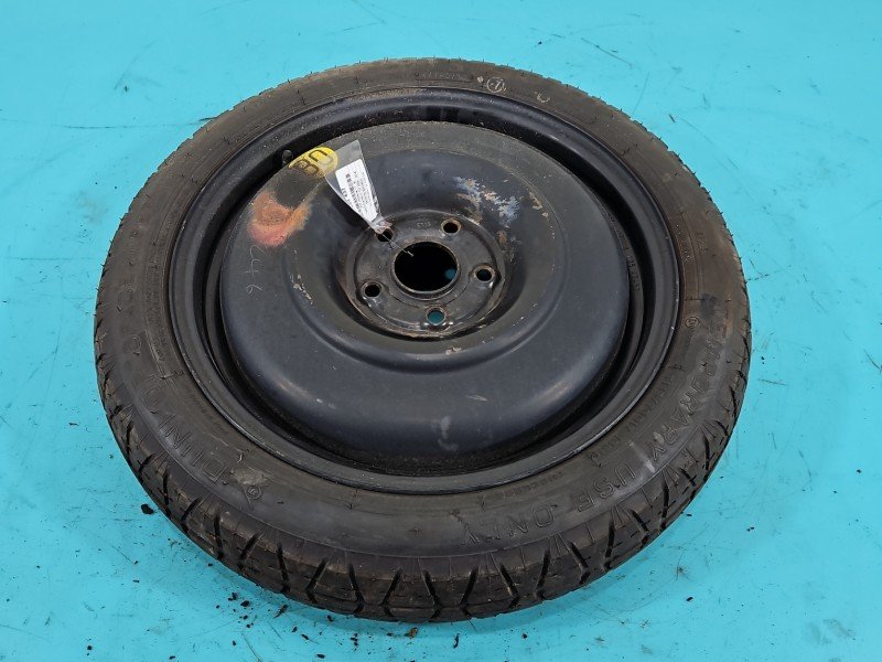 Koło zapasowe 17" dojazdowe dojazdówka Toyota Avensis III T27 5x114.3, Dunlop, 145 mm, Profil opony: 70, 4tx17fh et35... Koło zapasowe 17" dojazdowe dojazdówka Toyota Avensis III T27 5x114.3, Dunlop, 145 mm, Profil opony: 70, 4tx17fh et35...