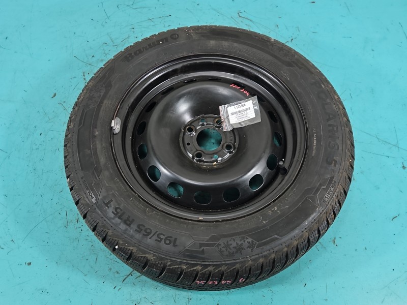 Koło zapasowe 15" dojazdowe dojazdówka Fiat Bravo II Rozstaw śrub: 4x98, Marka: Barum, 195 mm, Profil opony: 65, Kod...