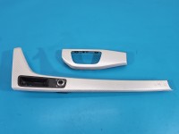 Listwa dekor deski Audi A5 F5 8W6867410, 8W1919616, 8W1863969 Europejska, 5szt, uszkodzenia widoczne na zdjęciach. kpl.