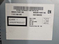 Radio fabryczne Nissan Qashqai I J10 06-13 7612890092, 25915BH20C radioodtwarzacz