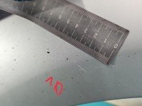 Błotnik przód prawy Kia Ceed I 06- srebrny