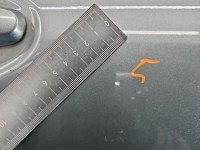 Drzwi tył prawe Toyota Yaris II HB 5d srebrny 1F8