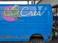 Błotnik tył lewy ćwiartka Renault Master III 10-24 niebieski O423 HB