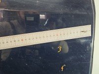 Drzwi tył prawe Ford Fusion HB 5d granatowy JU2