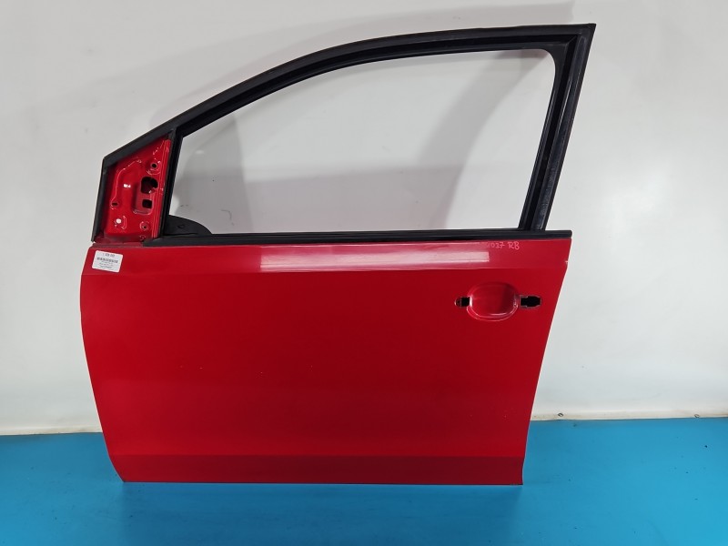 DRZWI PRZÓD LEWE KIEROWCY Skoda Citigo 11-19 5d czerwony