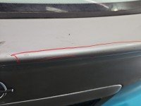 Klapa tył Opel Astra II G HB 5d srebrny