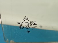 Szyba drzwi tył lewa Citroen C5 II X7 sedan