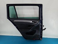 Drzwi tył lewe Vw Golf VII kombi 5d granatowy LH5X