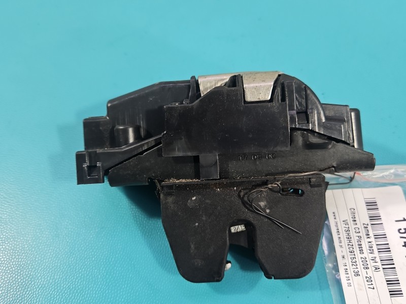 Zamek klapy tył 9671153780 Citroen C3 Picasso 08-17 HB 3 PIN